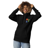 True Pride Embroidered Unisex Hoodie