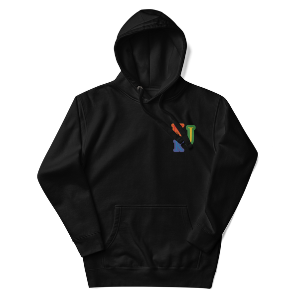 True Pride Embroidered Unisex Hoodie