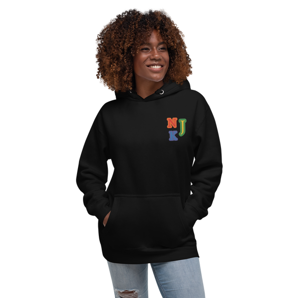 True Pride Embroidered Unisex Hoodie
