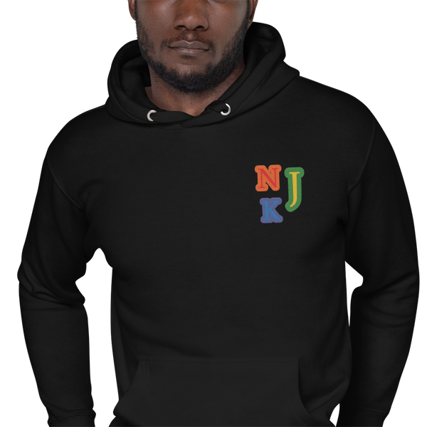 True Pride Embroidered Unisex Hoodie