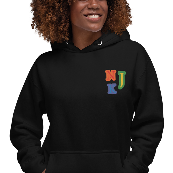 True Pride Embroidered Unisex Hoodie