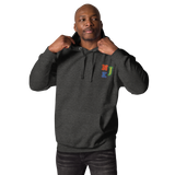 True Pride Embroidered Unisex Hoodie