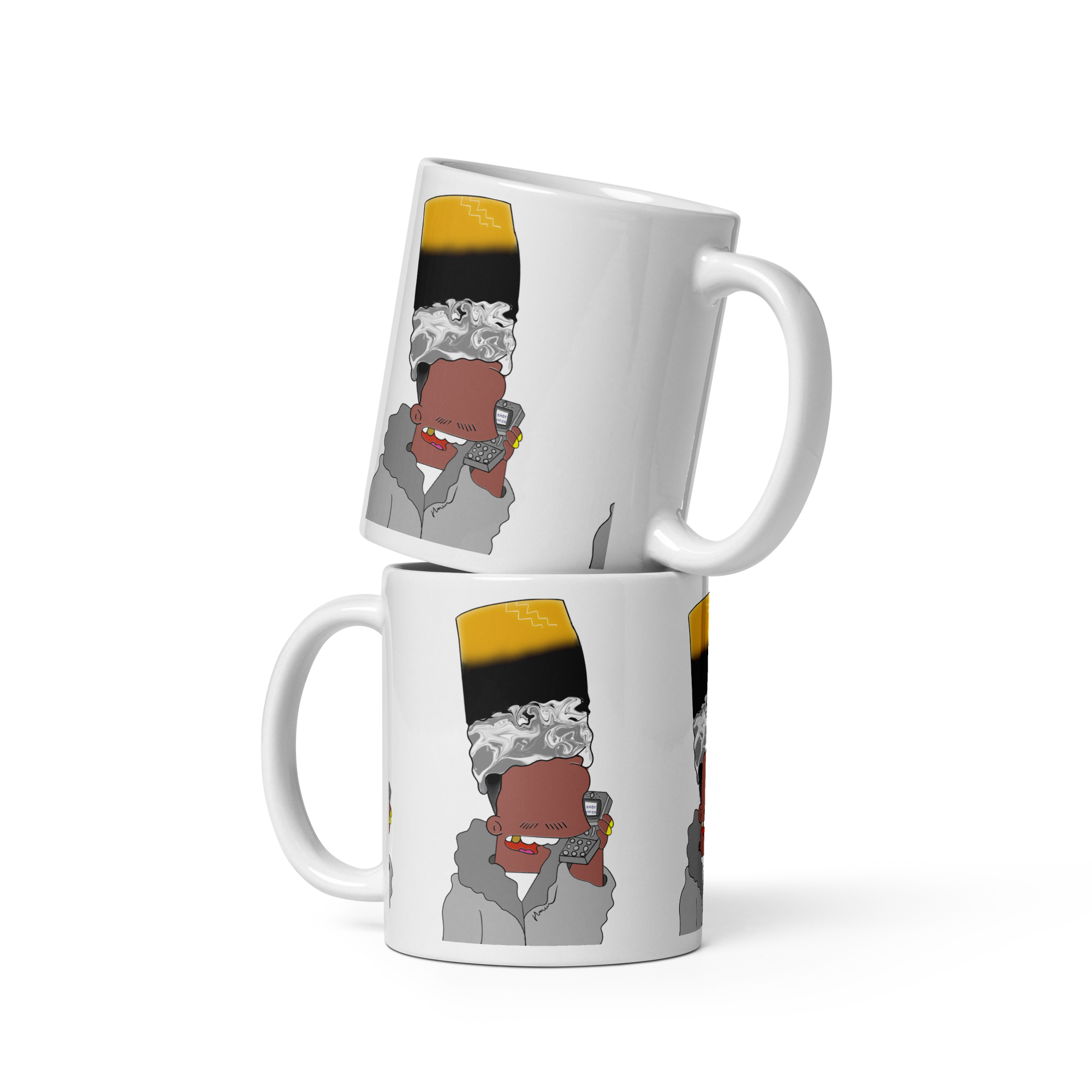 Silvah Surfah Bart Mug