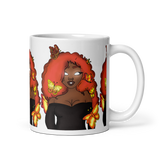 The Za White Glossy Mug