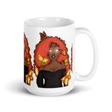 The Za White Glossy Mug