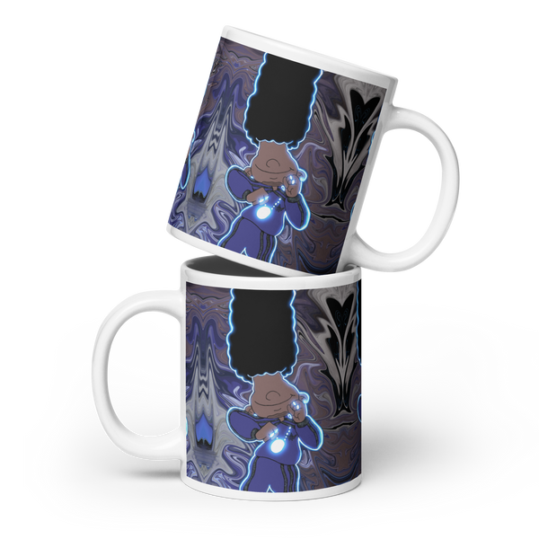 Berry Blues Glossy Mug