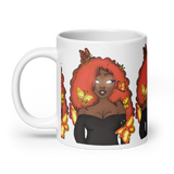 The Za White Glossy Mug