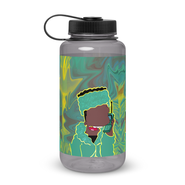 Blesser Bart Wide Mouth Plastic Water Bottle
