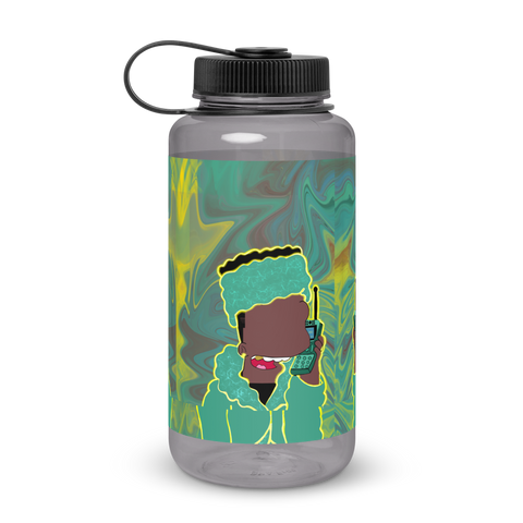 Blesser Bart Wide Mouth Plastic Water Bottle