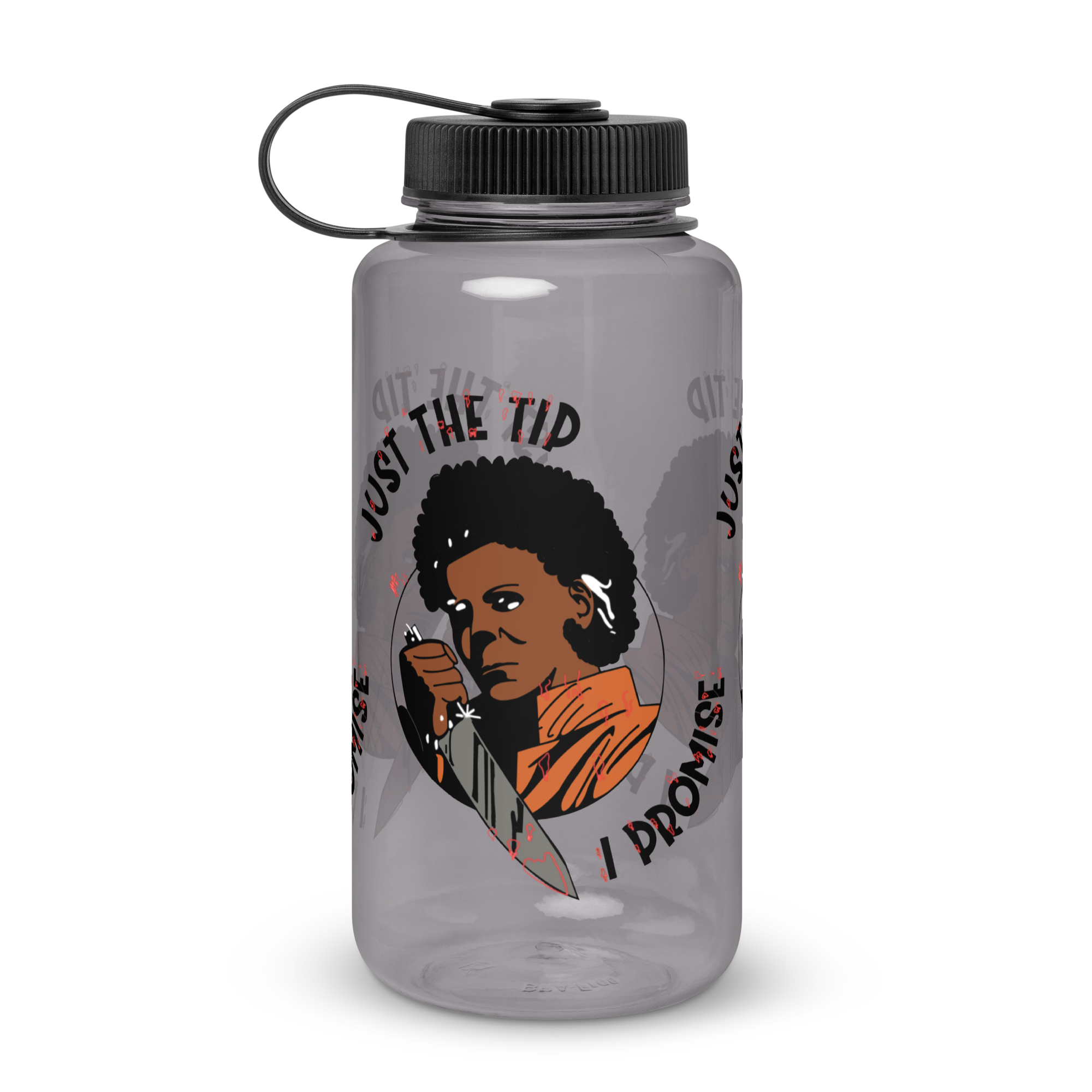 Wide Mouth Plastic Water Bottle