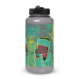 Blesser Bart Wide Mouth Plastic Water Bottle