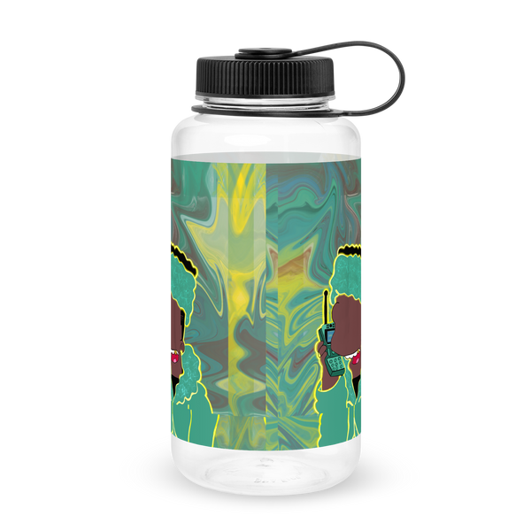 Blesser Bart Wide Mouth Plastic Water Bottle