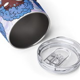 Blue Booberry Wine Tumbler