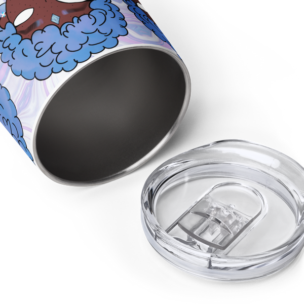 Blue Booberry Wine Tumbler