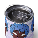 Blue Booberry Wine Tumbler