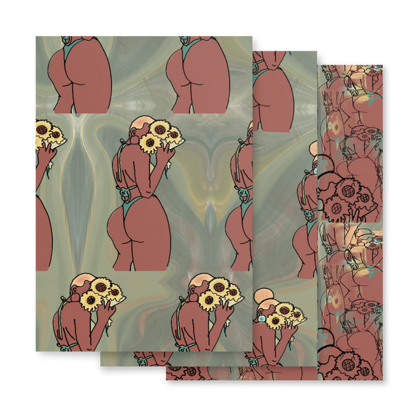 Big Booty Belle’s Wrapping Paper Sheets