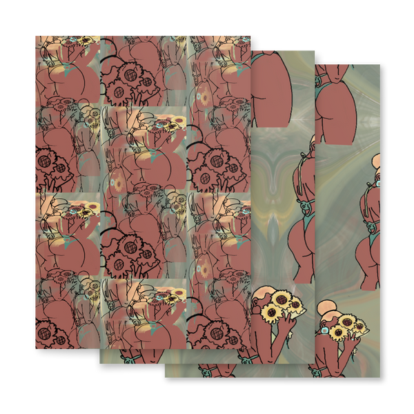 Big Booty Belle’s Wrapping Paper Sheets