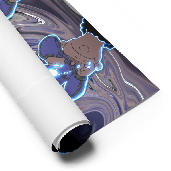 Berry Blues Wrapping Paper Sheets