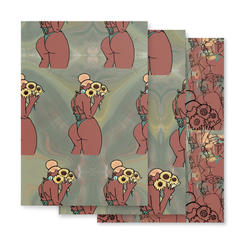 Big Booty Belle’s Wrapping Paper Sheets