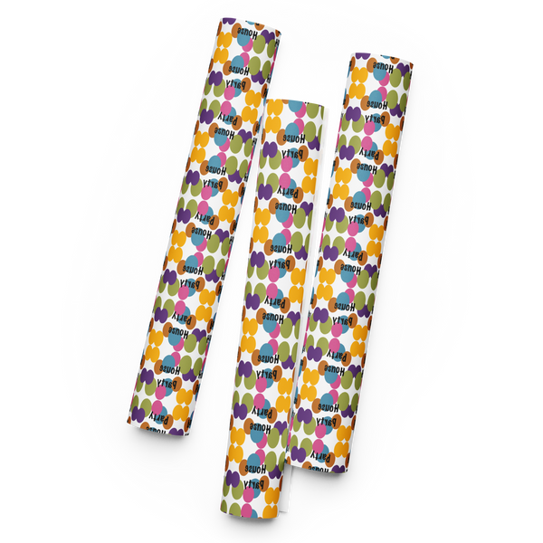Party House Wrapping Paper Sheets