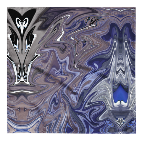 Berry Blues All-Over Print Bandana