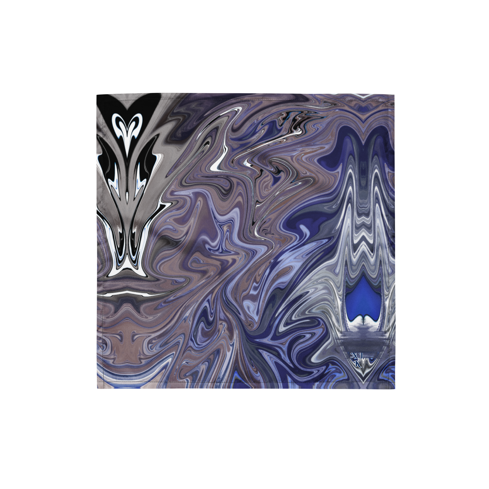 Berry Blues All-Over Print Bandana