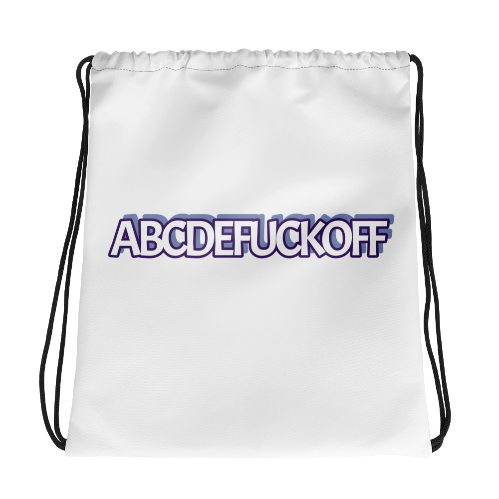 ABC's Drawstring Bag