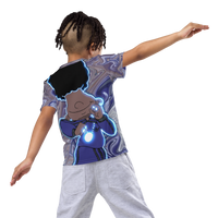 Berry Blues Kids Crew Neck T-Shirt