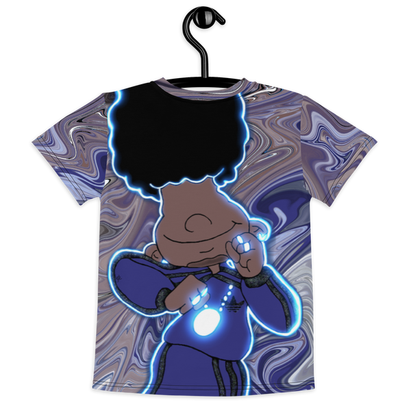 Berry Blues Kids Crew Neck T-Shirt