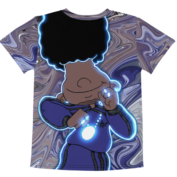Berry Blues Kids Crew Neck T-Shirt