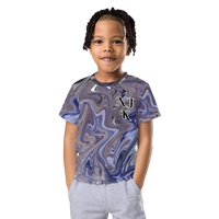 Berry Blues Kids Crew Neck T-Shirt
