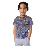 Berry Blues Kids Crew Neck T-Shirt