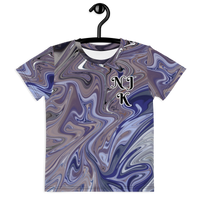 Berry Blues Kids Crew Neck T-Shirt