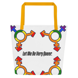Queers All-Over Print Large Tote Bag