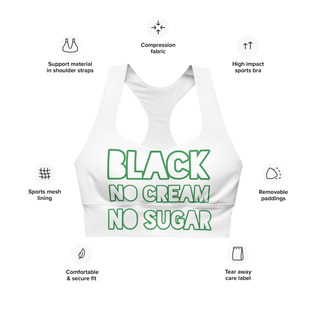 100% Longline Sports Bra