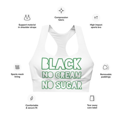 100% Longline Sports Bra