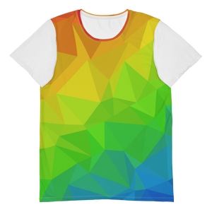 True Pride All-Over Print Men's Athletic T-shirt