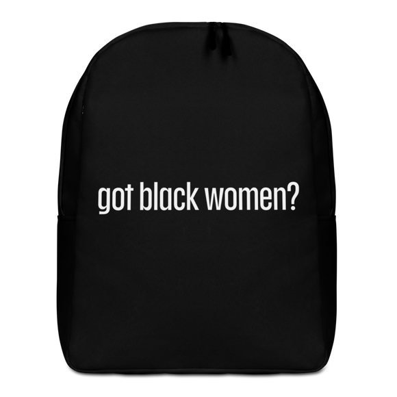 Got Black Women Minimalist Backpack