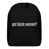 Got Black Women Minimalist Backpack