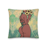 Big Booty Bald Belle Premium Pillow