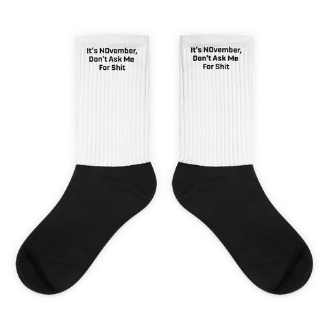 NOvember Socks