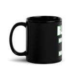 100% Black Glossy Mug
