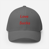 Love Sucks Structured Twill Cap