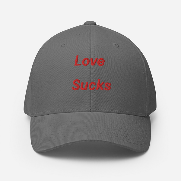 Love Sucks Structured Twill Cap