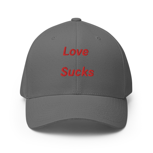 Love Sucks Structured Twill Cap