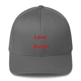 Love Sucks Structured Twill Cap