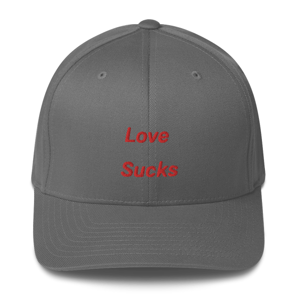 Love Sucks Structured Twill Cap