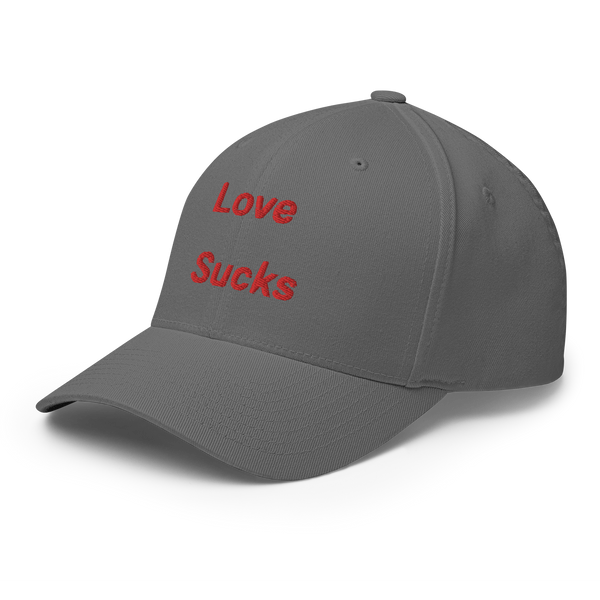 Love Sucks Structured Twill Cap