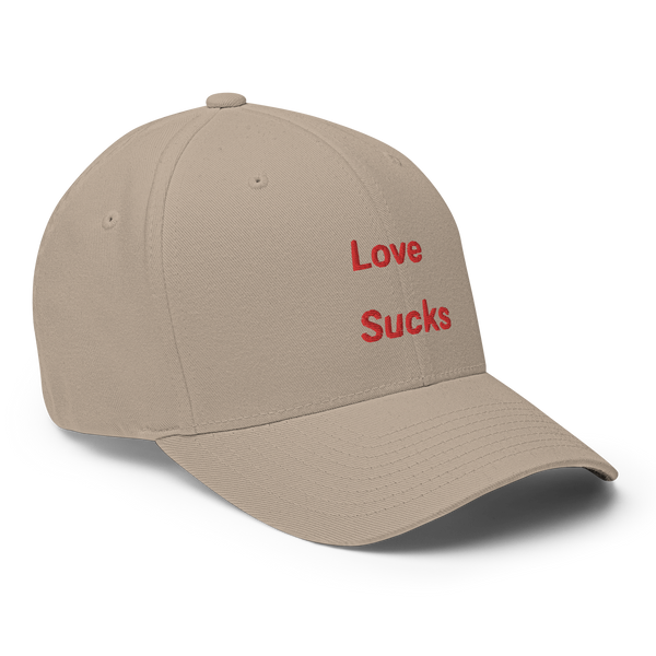 Love Sucks Structured Twill Cap
