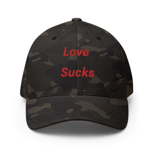 Love Sucks Structured Twill Cap